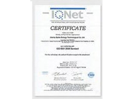Qualification Certificate